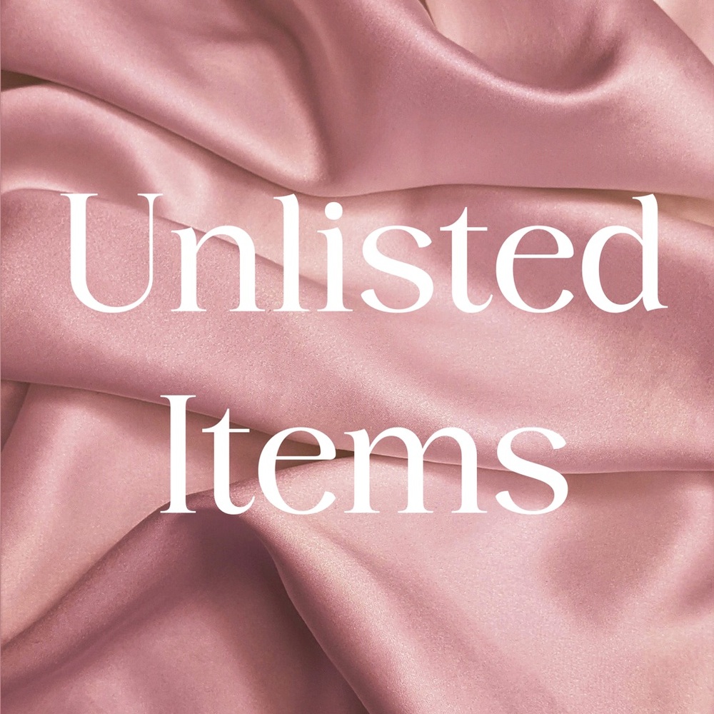 Unlisted Live Show Clothing Listing